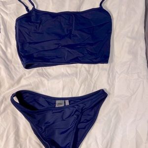 Lulus navy blue bikini